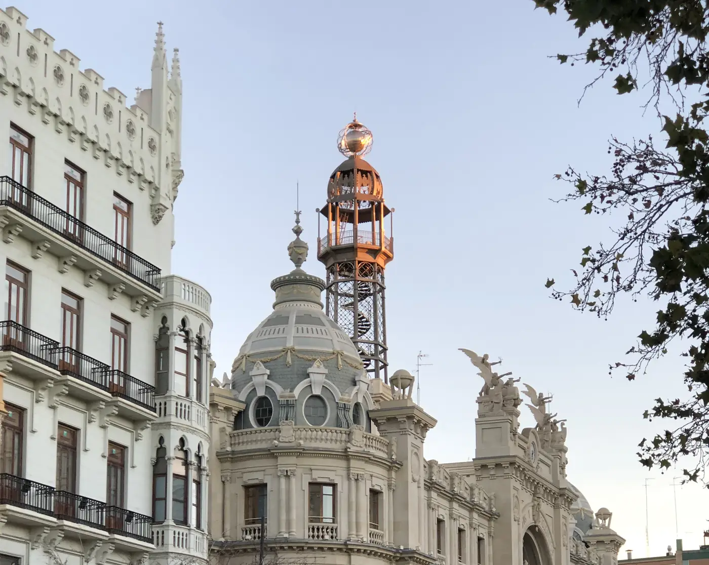 Plaza del Ayuntamiento in Valencia